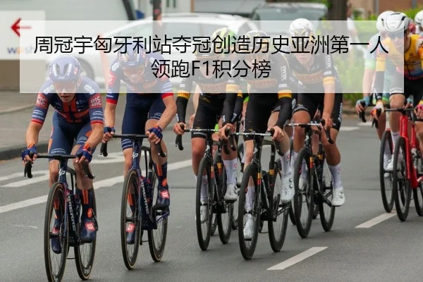 周冠宇匈牙利站夺冠创造历史亚洲第一人领跑F1积分榜